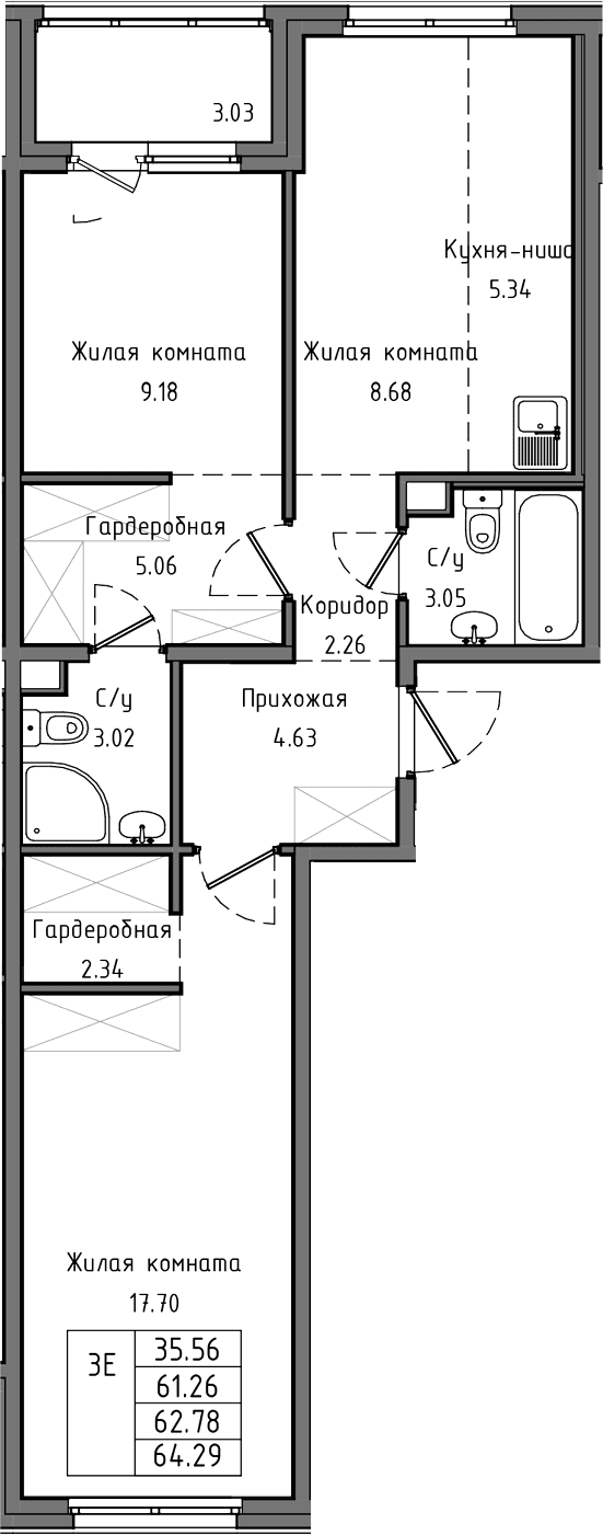 Планировка квартиры