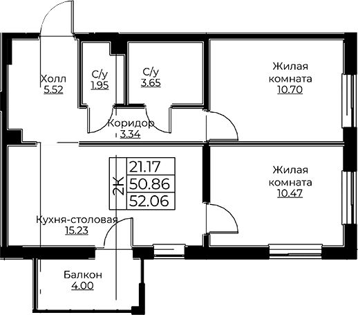 Планировка квартиры