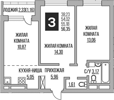 Планировка квартиры