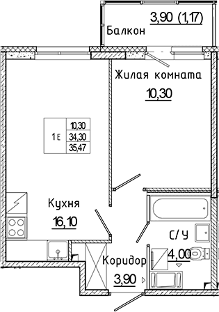 Планировка квартиры