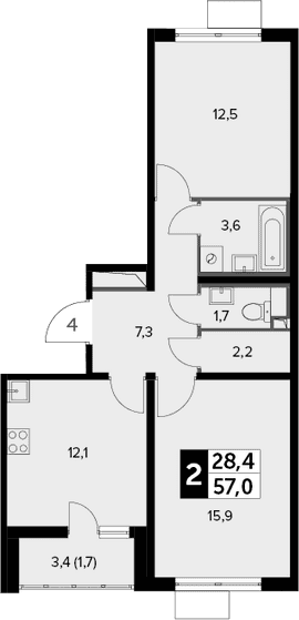 Планировка квартиры