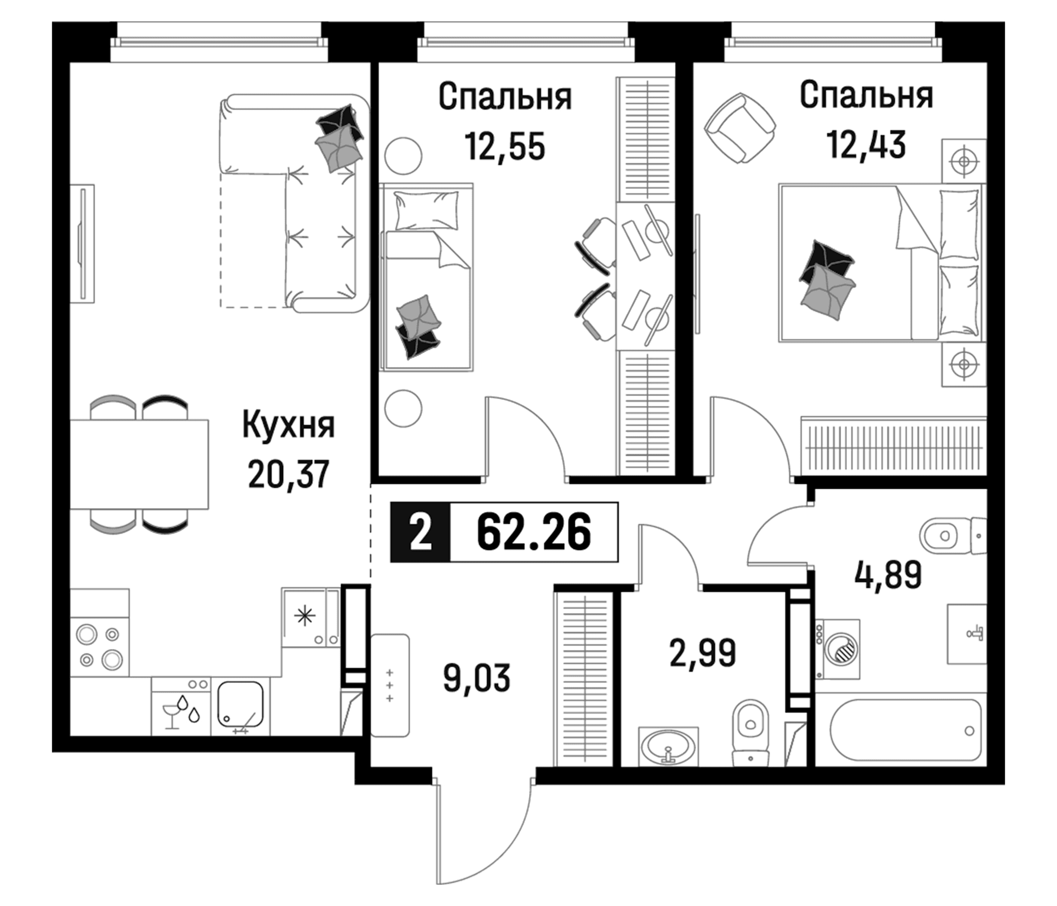 Планировка квартиры