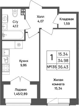 Планировка квартиры