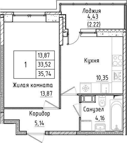 Планировка квартиры