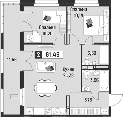 Планировка квартиры