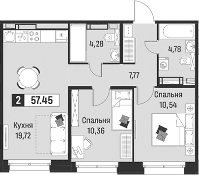 Планировка квартиры