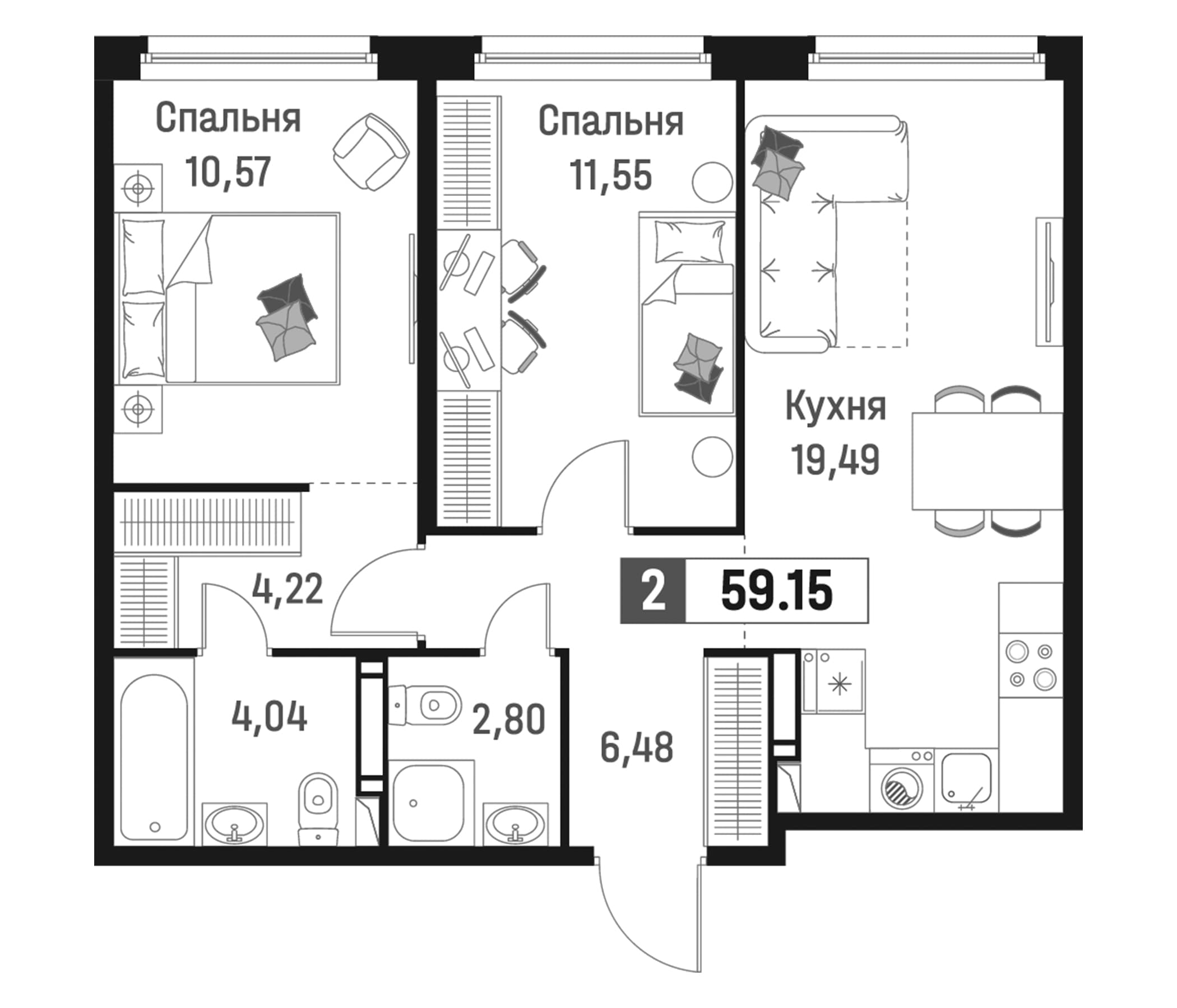 Планировка квартиры