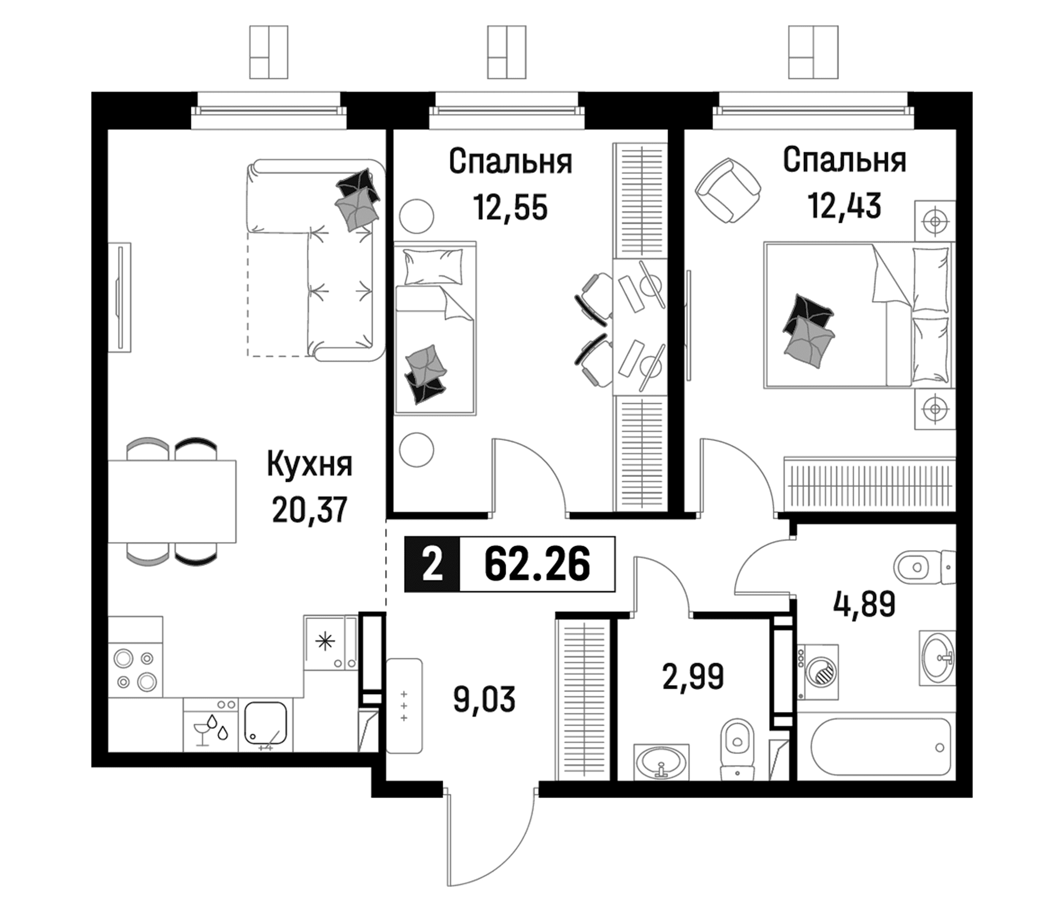 Планировка квартиры
