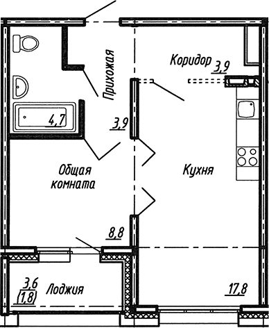 Планировка квартиры
