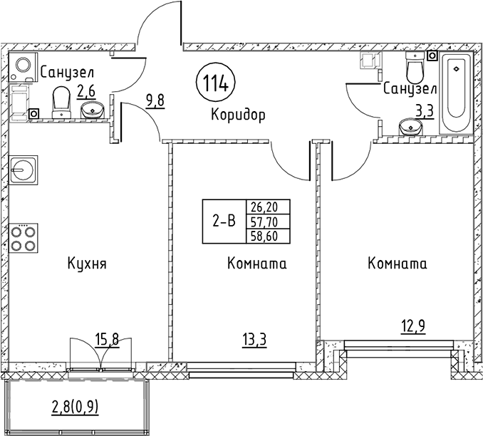 Планировка квартиры
