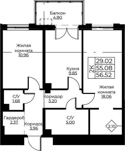 Планировка квартиры