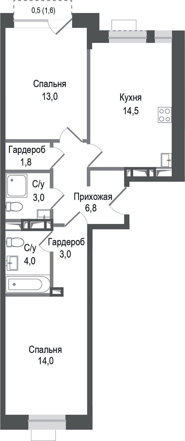 Планировка квартиры