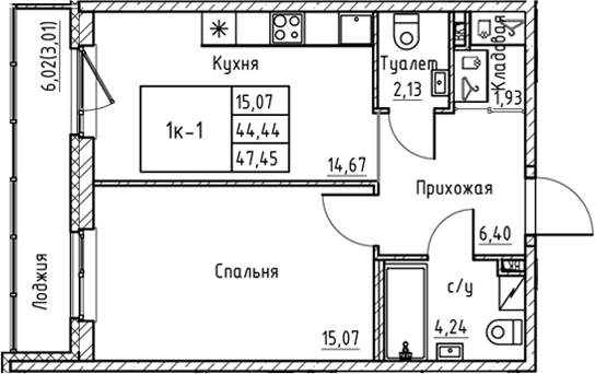 Планировка квартиры