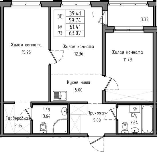 Планировка квартиры