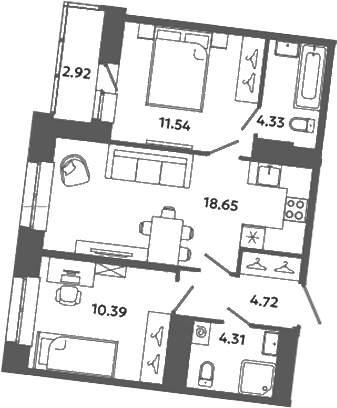 Планировка квартиры