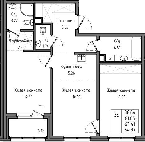 Планировка квартиры