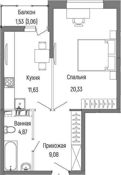 Планировка квартиры