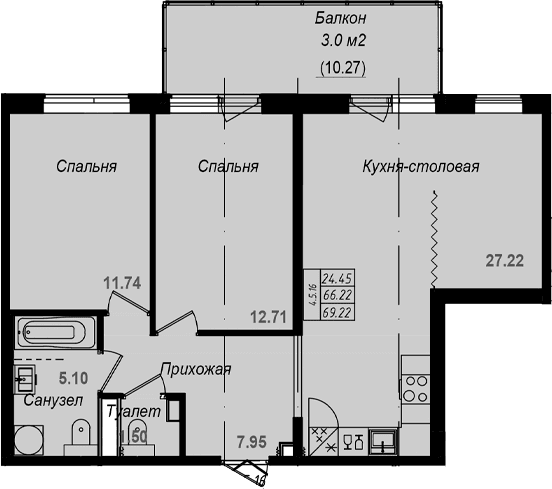 Планировка квартиры