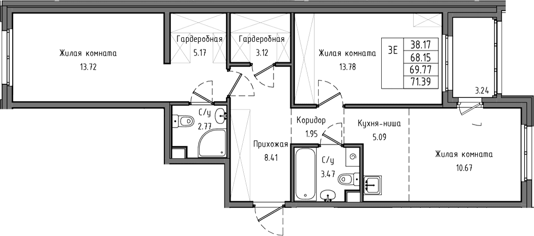 Планировка квартиры