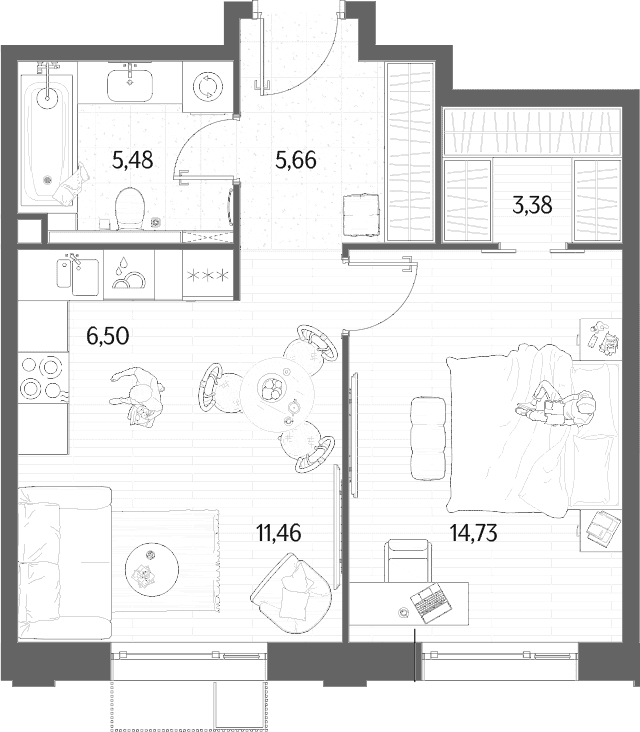 Планировка квартиры