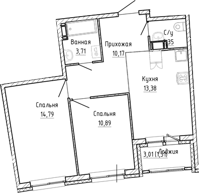 Планировка квартиры