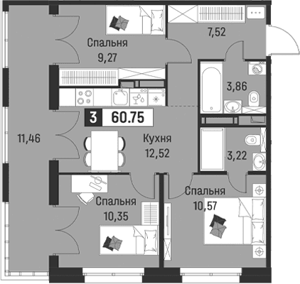 Планировка квартиры