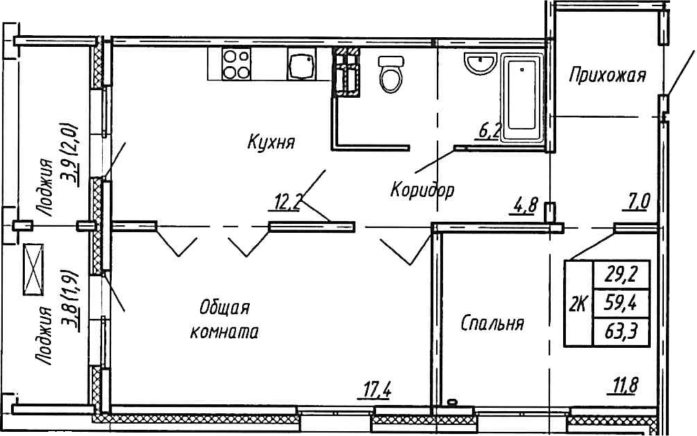 Планировка квартиры