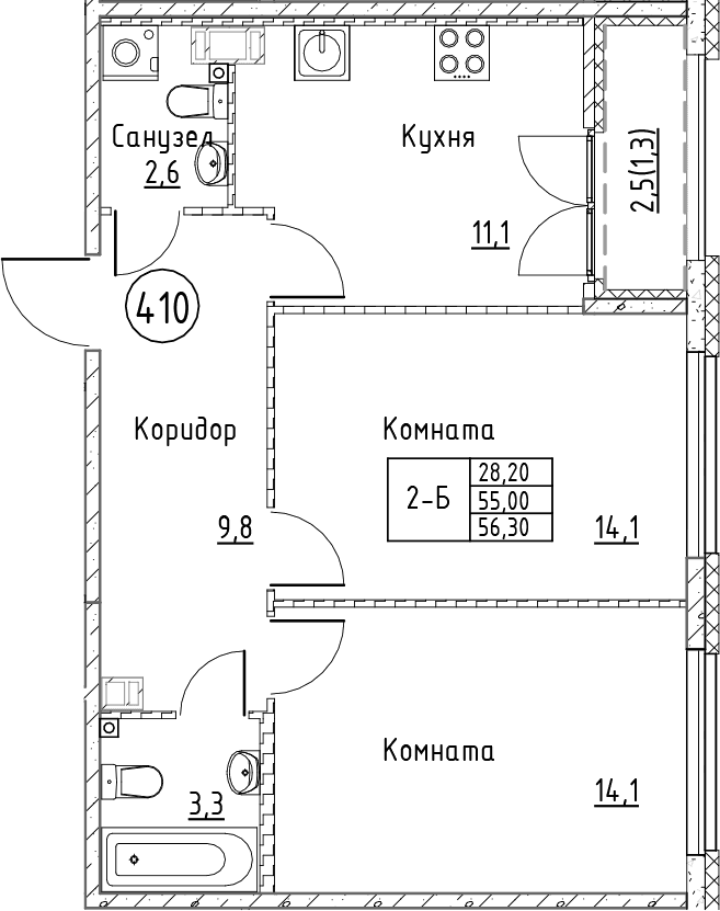 Планировка квартиры