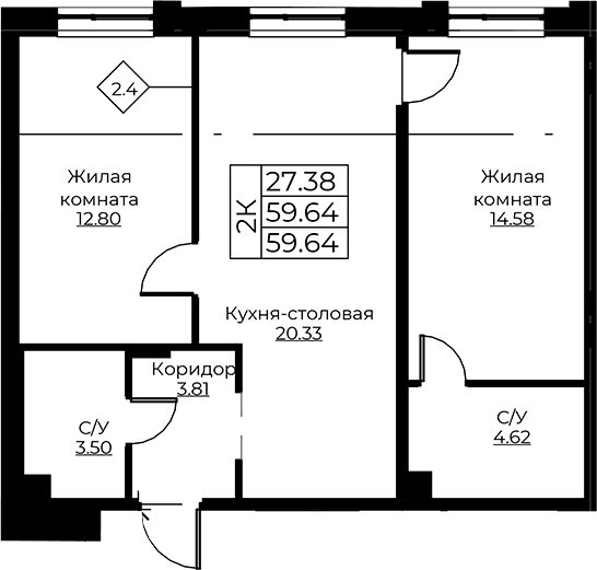 Планировка квартиры