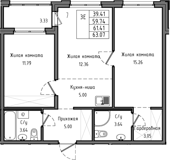 Планировка квартиры