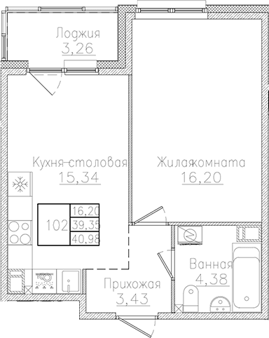 Планировка квартиры