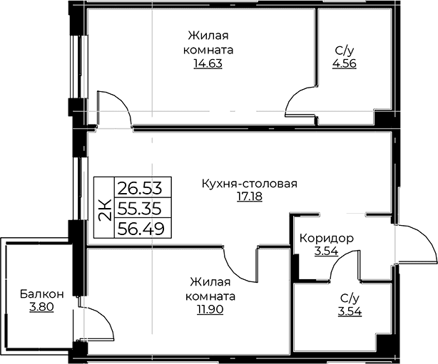 Планировка квартиры