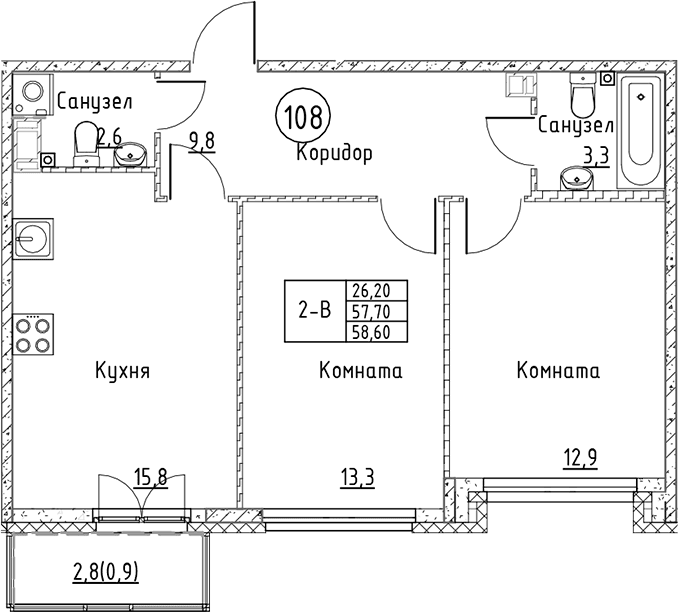 Планировка квартиры