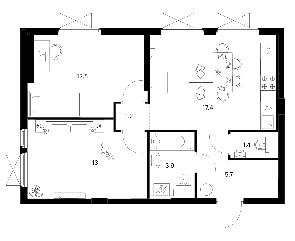 Планировка квартиры