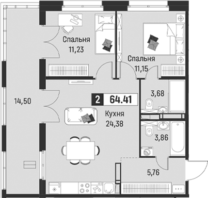 Планировка квартиры