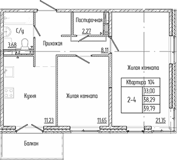 Планировка квартиры