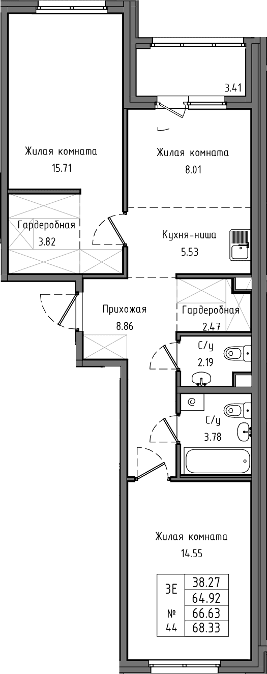 Планировка квартиры