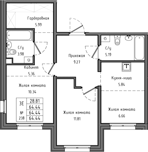 Планировка квартиры