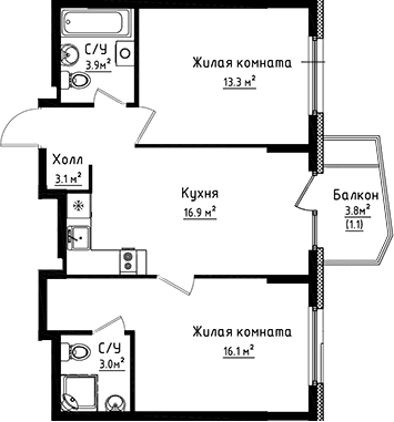 Планировка квартиры