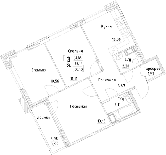 Планировка квартиры