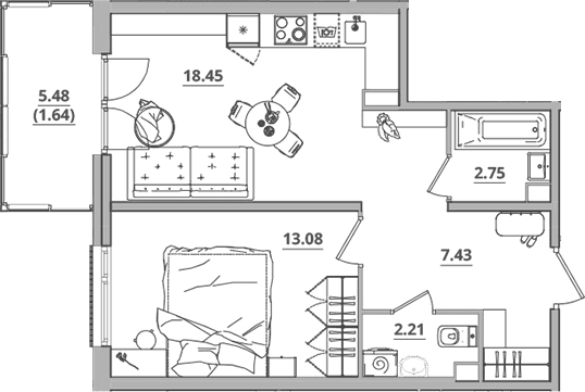 Планировка квартиры