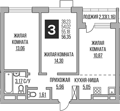 Планировка квартиры