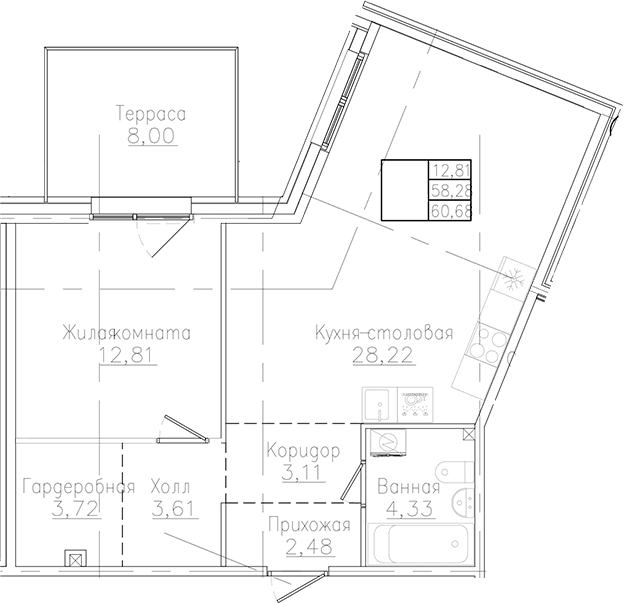 Планировка квартиры