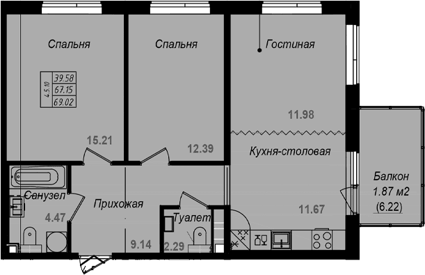Планировка квартиры