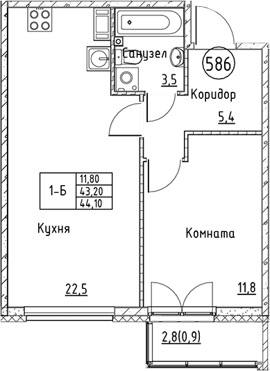 Планировка квартиры