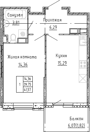 Планировка квартиры