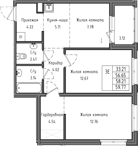 Планировка квартиры
