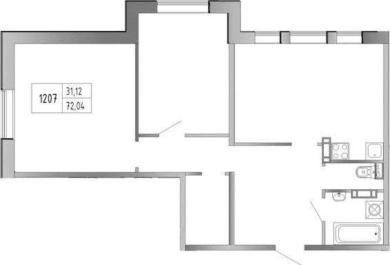 Планировка квартиры