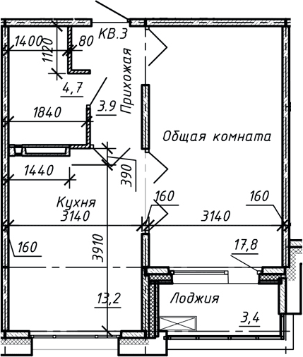 Планировка квартиры