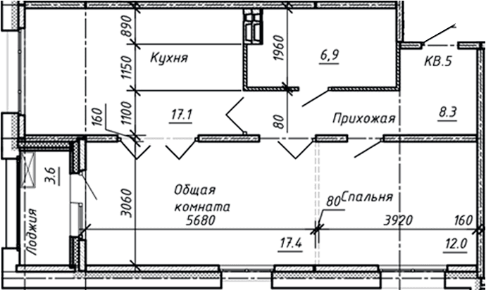 Планировка квартиры